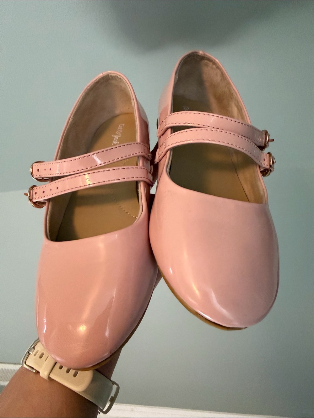 Cat & Jack Pink Patent Mary Jane Dress Shoes